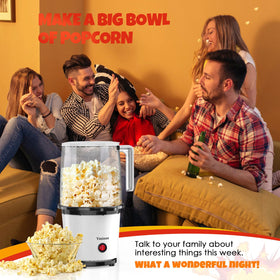 Vminno ETL-certified popcorn popper ensures safety and reliability.