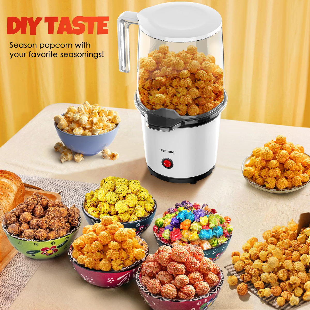 Vminno mess-free design makes cleanup quick and easy.