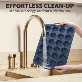 Vnray durable muffin pan handles high heat up to 450F