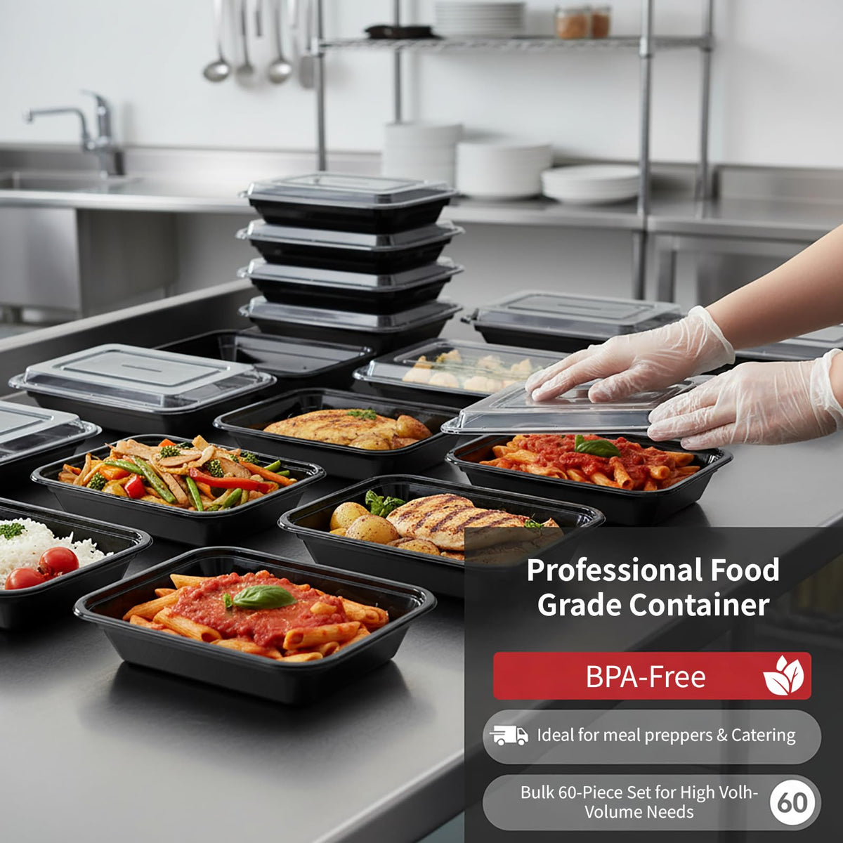 Voatree portable takeout lunch boxes for on-the-go meals.