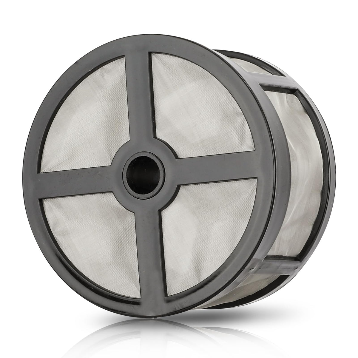 Vonluxin reusable coffee filter for percolator with sediment-reducing design