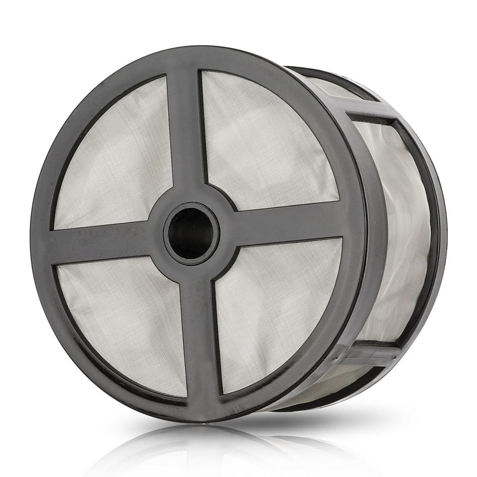 Vonluxin reusable coffee filter for percolator with sediment-reducing design