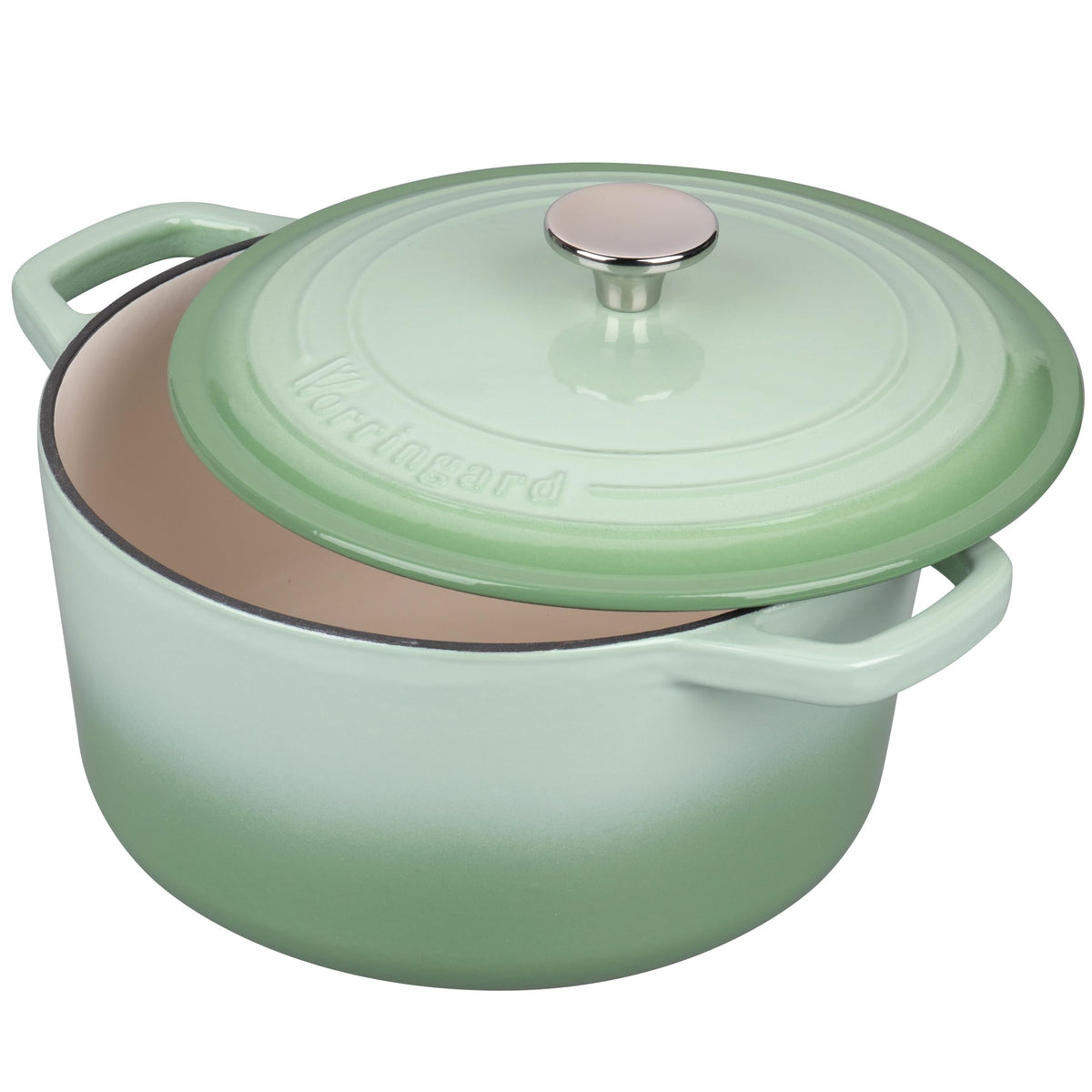 VORRINGARD 6qt Dutch oven ready for table presentation