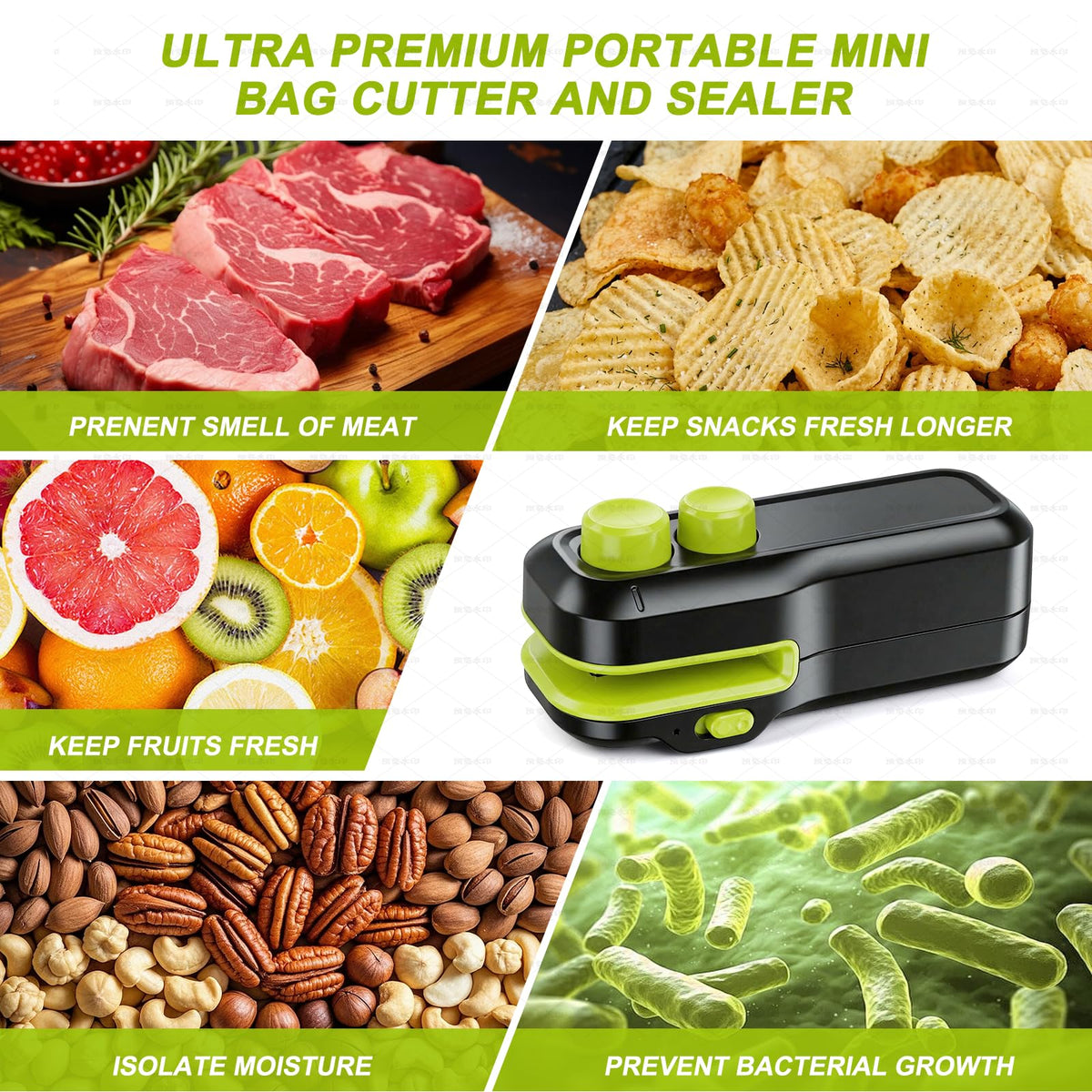 Votozi compact kitchen accessory keeps snacks fresh longer