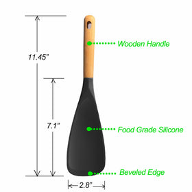 VOVOLY silicone spoon for stir-fry and serving