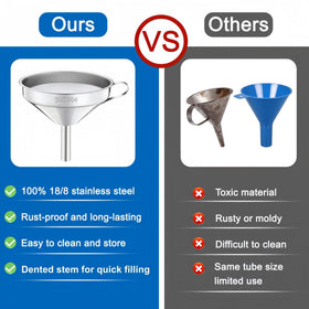 VOXMUDE oil filter helps keep fryer oil clean.
