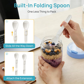Vtopmart 6-pack on kitchen counter for easy access and display.