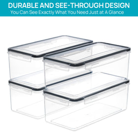 Vtopmart BPA-free durable plastic construction ensures long-lasting use.