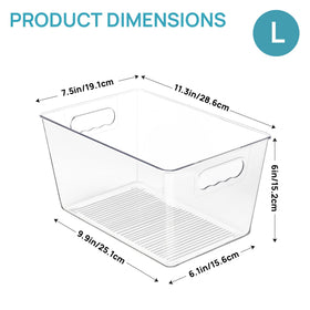 Vtopmart BPA-free pantry bin keeps canned goods neatly organized