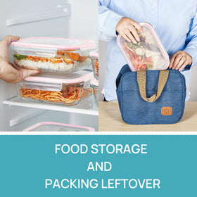 Vtopmart dishwasher-safe, freezer-ready containers simplify cleanup and long-term storage.