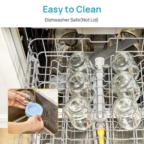 Vtopmart compartment design separates dry ingredients for clean portions.