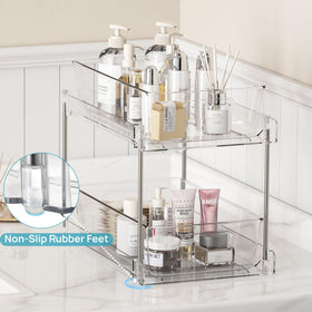 Vtopmart durable PET material frame resists rust under the sink