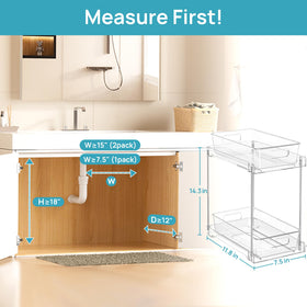 Vtopmart durable white plastic construction withstands daily use