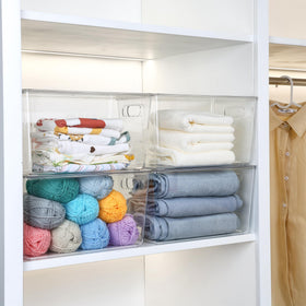 Vtopmart kitchen organization idea showing multiple bins in use