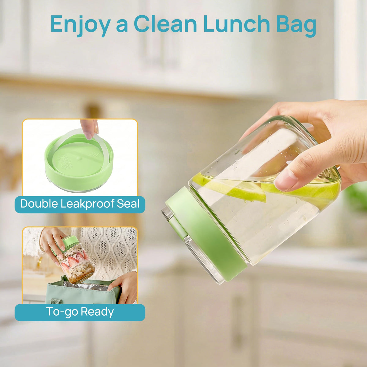 Vtopmart prepped-meal ideas jar for convenient portions