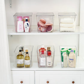 Vtopmart pantry bins used in fridge and cabinet for visibility