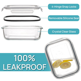 Vtopmart removable seals closeup for easy cleaning and residue prevention.