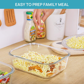 Stackable Vtopmart containers save fridge space