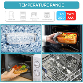 Clear, BPA-free containers help quick content identification