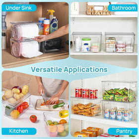 Vtopmart keeps kitchens, pantries, and laundry rooms organized and accessible.