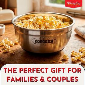 Durable stainless steel bowl designed for regular use and easy cleaning
