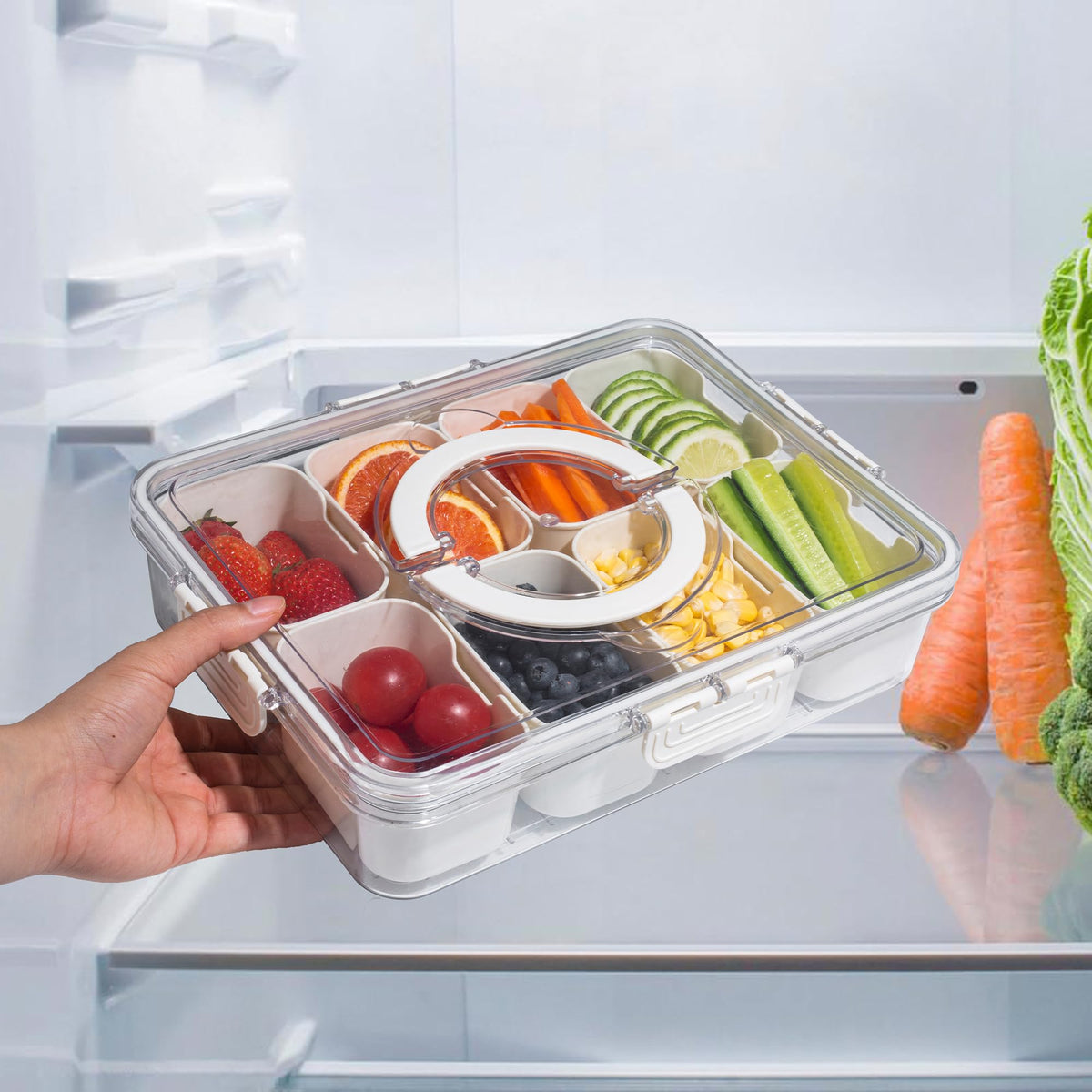 WACOI BPA-free food-grade plastic tray for safe reuse.