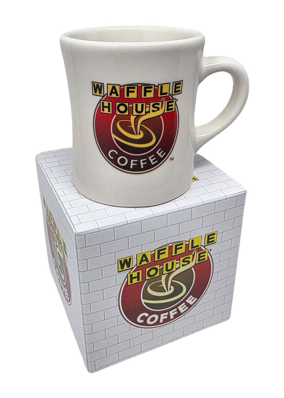 Waffle House classic mug 9oz with iconic logo for daily coffee ritual