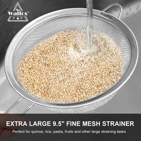 Walfos 2.7-inch strainer, perfect for tea leaves.