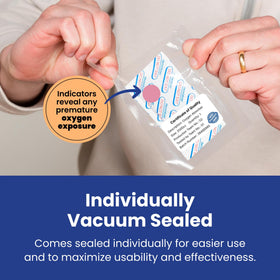 Wallaby absorbers use FDA food-grade material for safe storage.