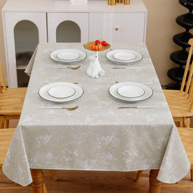 Walrus buffalo plaid design tablecloth enhances any dining setup with timeless style.