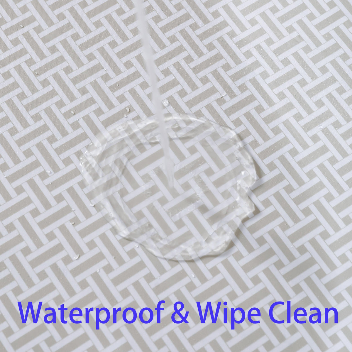 Walrus easy-care cloth; wipe clean for quick refresh between uses.