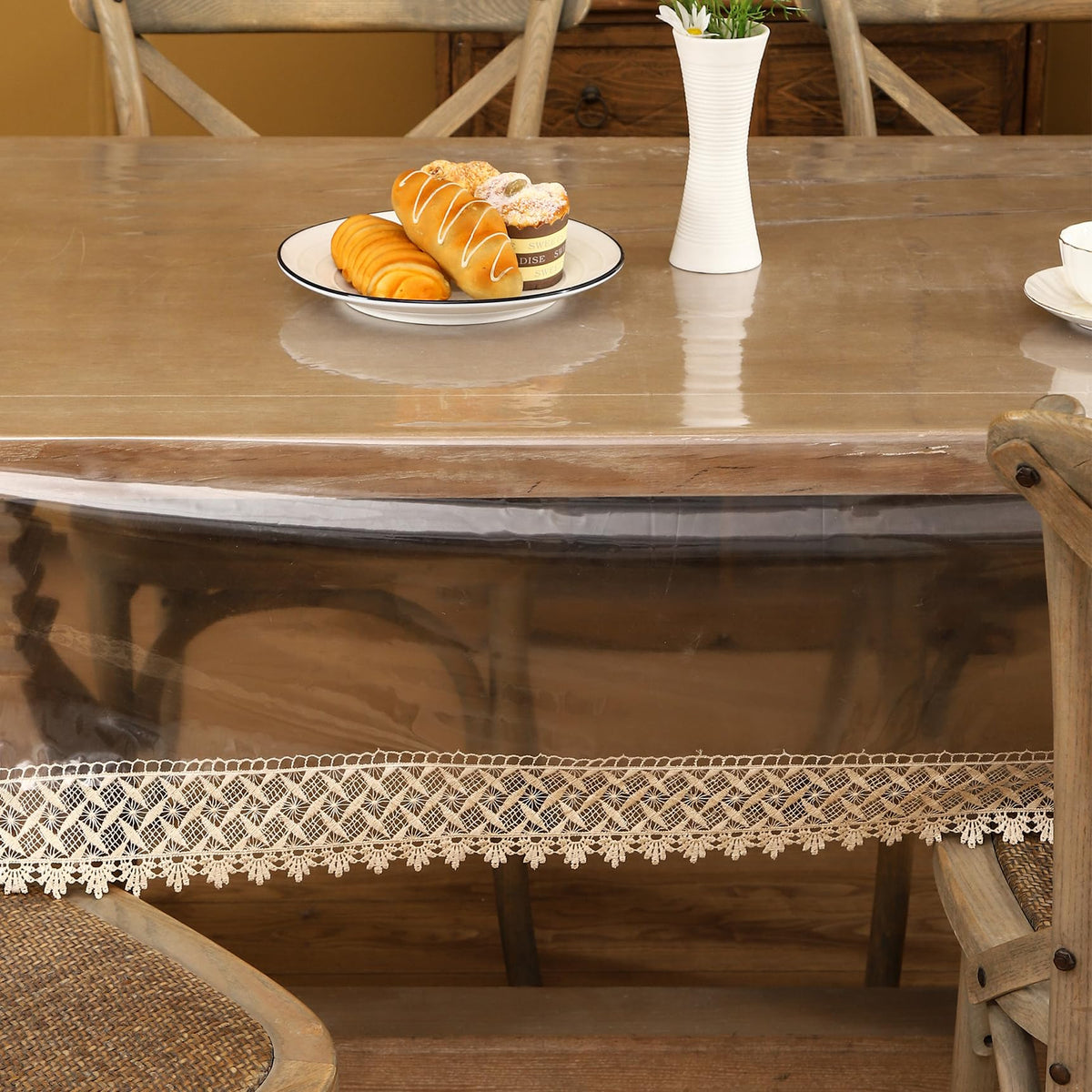 Walrus clear protector simplifies messes at craft tables and play areas.
