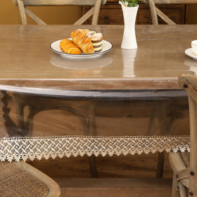 Walrus clear protector simplifies messes at craft tables and play areas.