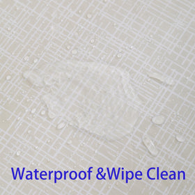 Walrus outdoor-ready tablecloth protects surfaces during picnics and barbecues.