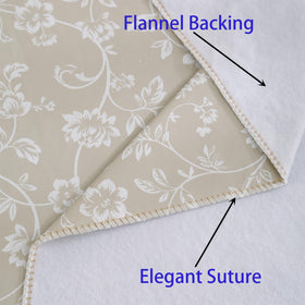 Walrus stain-resistant tablecloth keeps events tidy with quick damp-wipe cleanup
