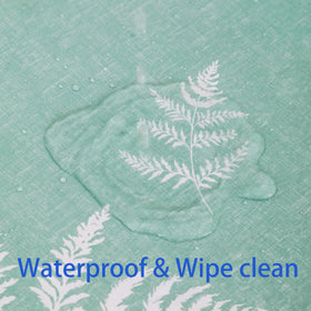 Walrus stain-resistant wipeable vinyl tablecloth easy cleanup after messy gatherings