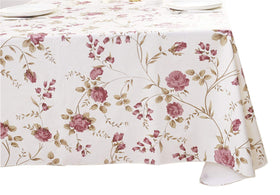 Walrus tablecloth waterproof surface close-up showing durable, stain-resistant PVC for everyday meals.