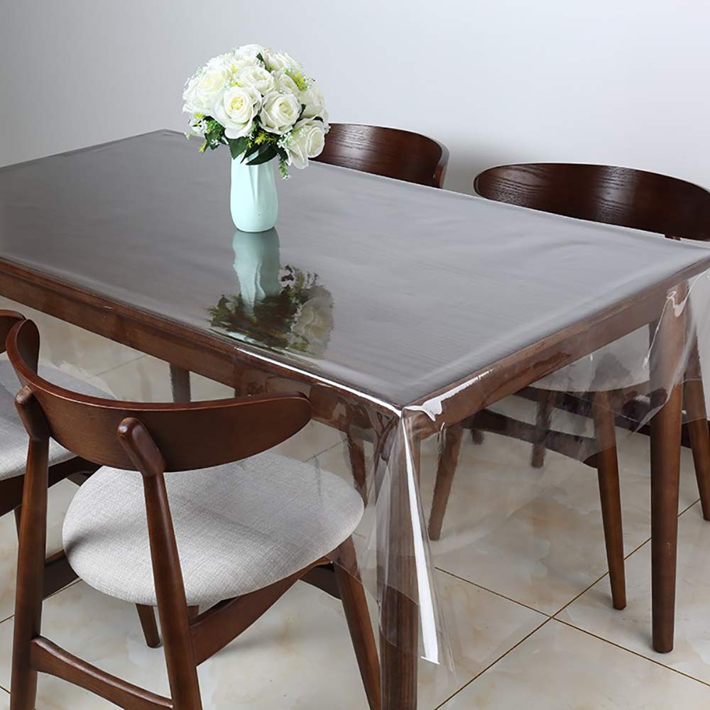 Walrus tablecloth close-up shows oil-proof, waterproof material for easy cleanup.