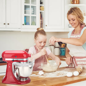 Wanyshapy wrap-around shield and dust cover reduce countertop mess