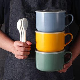 Wareland ceramic surfaces clean easily and resist staining with mild care.