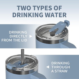 WATERSY leak-proof lid close-up shows secure, spill-free design.