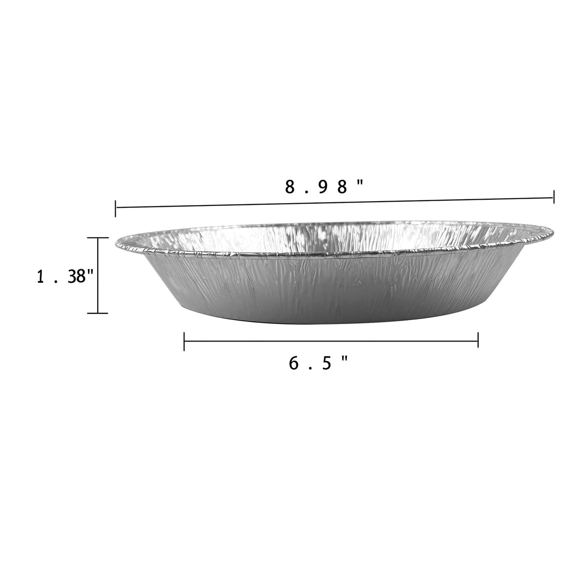 Waytiffer bakery-style 9-inch pie pan enhances crust and presentation.