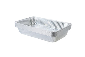Waytiffer disposable large aluminum pan in packaged 20-pack for bulk prep and service