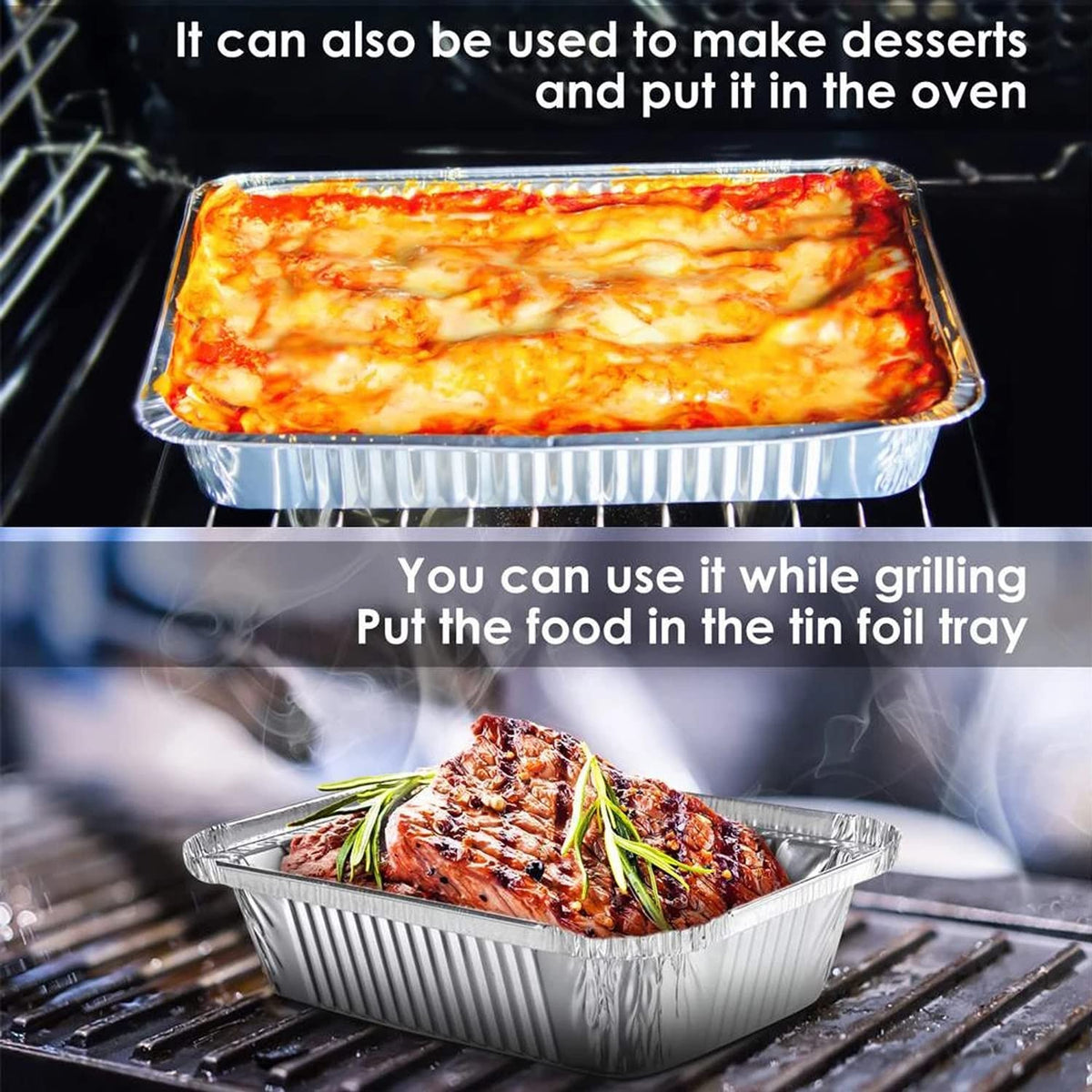 Waytiffer eco-friendly disposable pan emphasizes recyclable design and quick cleanup.