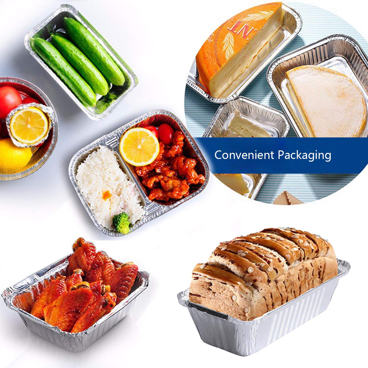 Waytiffer standard-size loaf pans enable easy prep bake and serve routines
