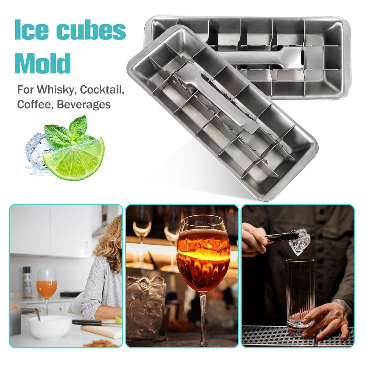 wdcfxy multi-use ice tray for flavored ice and fruit cubes.