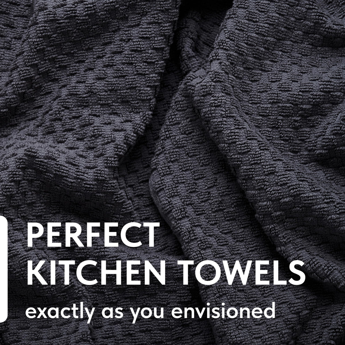 Wealuxe towels drying dishes with high absorbency.