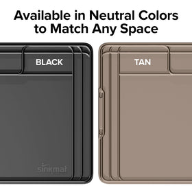 WeatherTech SinkMat made-in-usa craftsmanship supports reliable protection.