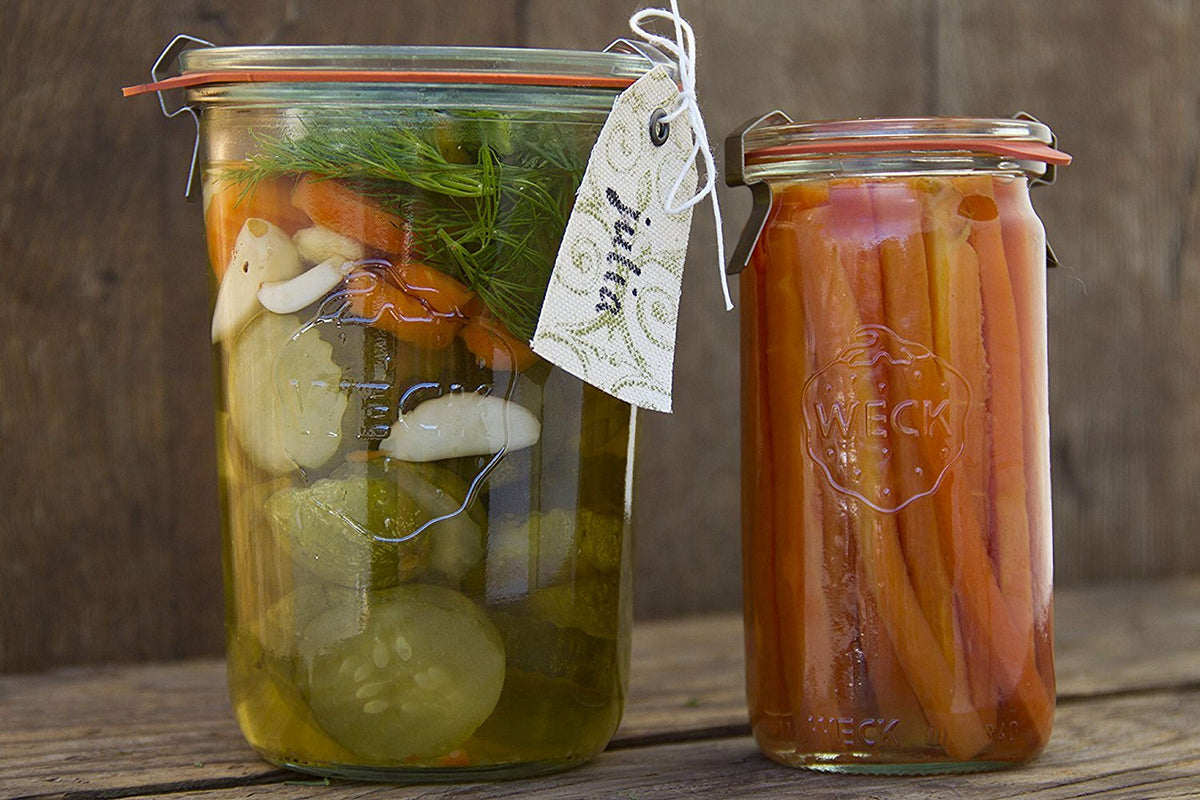 Weck Mold Jar preserves sauces with airtight sealing