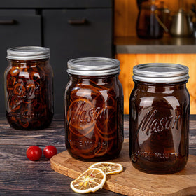 WELLIFE lids and band secure the jar for leak-proof storage.
